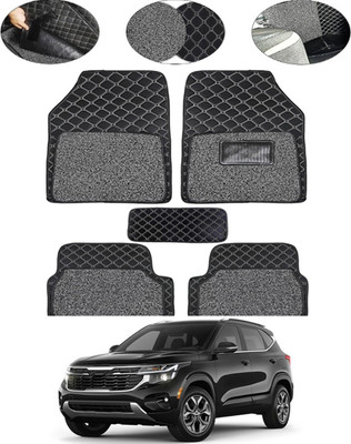 MSNP Leatherite 7D Mat For  Kia Seltos(Black)
