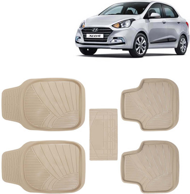 Kingsway PVC Tray Mat For  Hyundai Xcent(Beige)