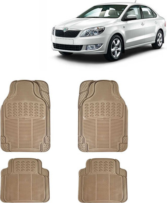 Kingsway PVC Standard Mat For  Skoda Rapid(Beige)
