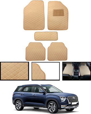 MSNP Leatherite Standard Mat For  Hyundai Alcazar(Beige)