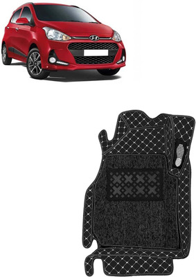 VIAZ VENTURES Leatherite 7D Mat For  Hyundai Grand i10(Black)