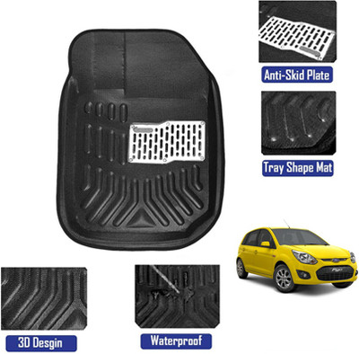 MATIES Plastic 3D Mat For  Figo(Black)