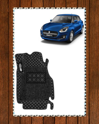 KUNTAIL C Leather 7D Mat For  Maruti Suzuki Swift(Black)