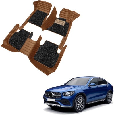 AutoFurnish Leatherite 9D Mat For  Mercedes Benz GLC Coupe 300d 4MATIC(Brown, Brown)