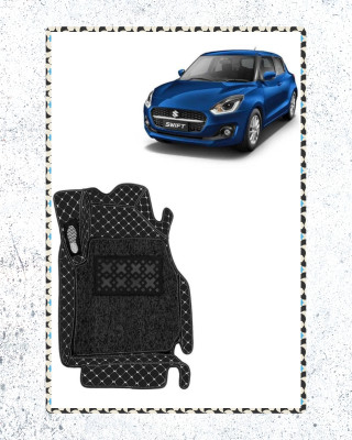 KUNTAIL A Leather 7D Mat For  Maruti Suzuki Swift(Black)