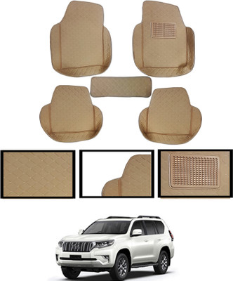 AYW Leatherite 7D Mat For  Toyota Land Cruiser Prado(Beige)