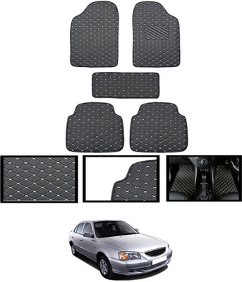 AYW Leatherite Standard Mat For  Maruti Suzuki Accent(Beige)