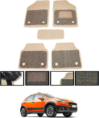 MATIES Leatherite 7D Mat For  Fiat Avventura(Beige)