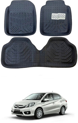 Arnejaa Polyutherine 3D Mat For  Honda Amaze(Black)