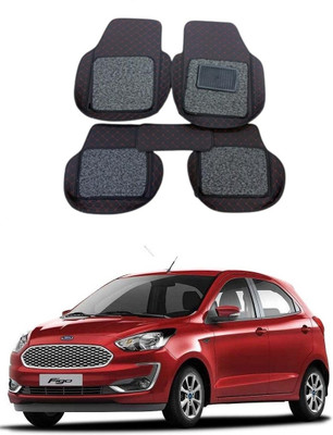 ARNEJA Leatherite 7D Mat For  Ford Figo(Black)