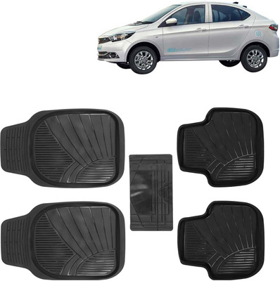 Kingsway PVC Tray Mat For  Tata Tigor EV(Black)