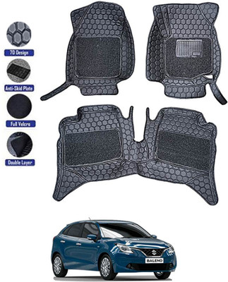 MATIES Leatherite 8D Mat For  Maruti Suzuki Baleno(Black)