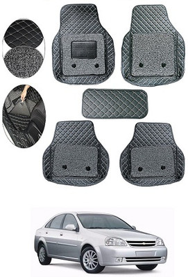 SLSHILPA Leather 7D Mat For  Chevrolet Optra(Black)