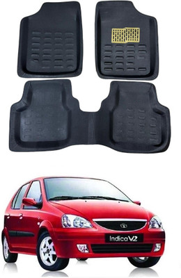 ARNEJA Polyutherine 3D Mat For  Tata Indica V2(Black)