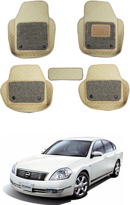MATIES Leatherite 7D Mat For  Nissan Teana(Beige)