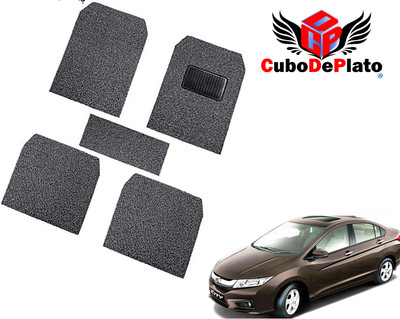 CuboDePlato PVC, Nylon Standard Mat For  Honda City i-Dtec(Grey)