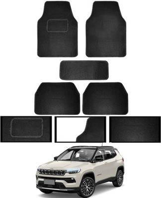 ABJD Fabric Standard Mat For  Jeep Compass(Black)