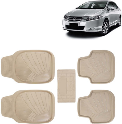Kingsway PVC Tray Mat For  Honda City(Beige)