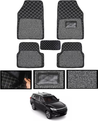 MSNP Leatherite 7D Mat For  Mahindra Alturas G4(Black)