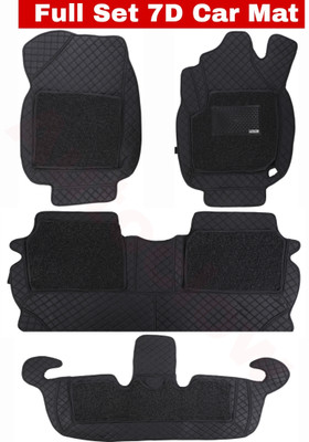 Autoclow Leatherite 7D Mat For  Maruti Suzuki Ertiga(Black)