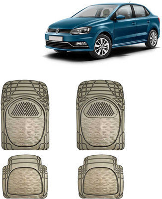 Kingsway PVC Standard Mat For  Volkswagen Ameo(Brown)