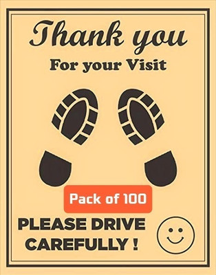 EHAWKER Paper Disposable Paper Mat For  Universal For Car(Brown)