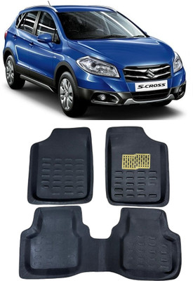 ARNEJA Polyutherine 3D Mat For  Maruti Suzuki S-Cross(Black)