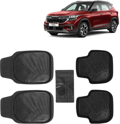 Kingsway PVC Tray Mat For  Kia Seltos(Black)