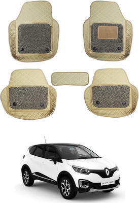 AYW Leatherite 7D Mat For  Renault Captur(Beige)