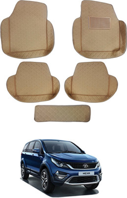 RKPSP Leatherite 7D Mat For  MG Hector Plus(Beige)