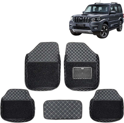 Kingsway Leatherite 7D Mat For  Mahindra Scorpio Classic(Black)