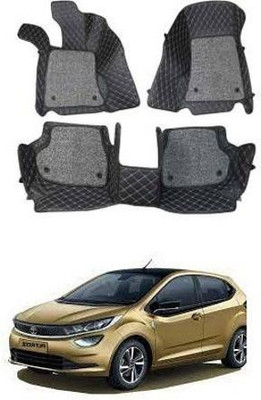 FF TRADERS Leatherite 7D Mat For  Tata Altroz(Black)