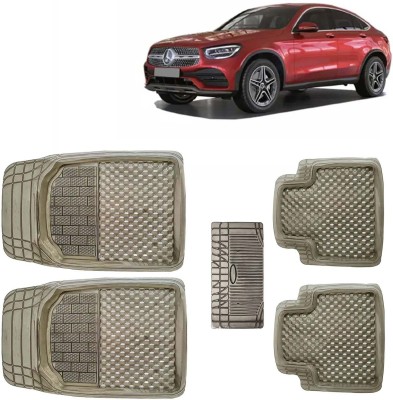 Kingsway PVC Tray Mat For  Mercedes Benz GLC Coupe 300d 4MATIC(Brown)