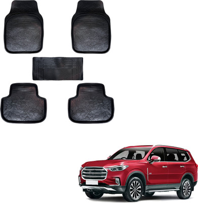 SS FOR YOUR SMART NEEDS Vinyl Standard Mat For  MG Gloster (6 Seater)(Black)