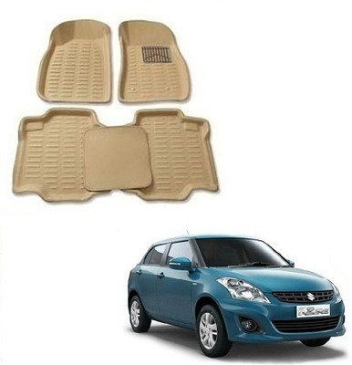 SLSHILPA Plastic 3D Mat For  Maruti Suzuki Swift Dzire(Beige)