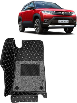 auto universe Leatherite 7D Mat For  Maruti Vitara Brezza(Black)