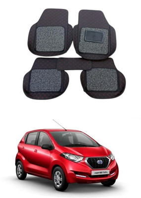 ARNEJA Leatherite 7D Mat For  Datsun Redi GO(Black)