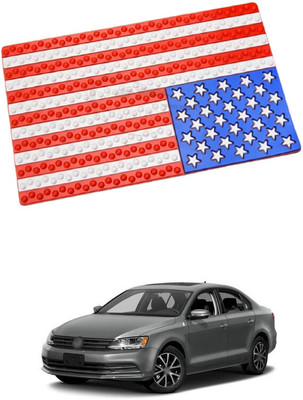 LOVMOTO Plastic Tray Mat For  Volkswagen Jetta(Multicolor)
