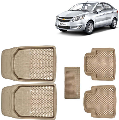 Kingsway PVC Tray Mat For  Chevrolet Sail(Beige)
