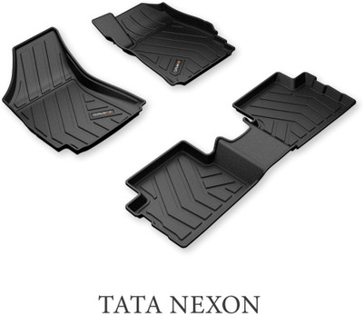 QPO TPV Tray Mat For  Tata Nexon(Black)