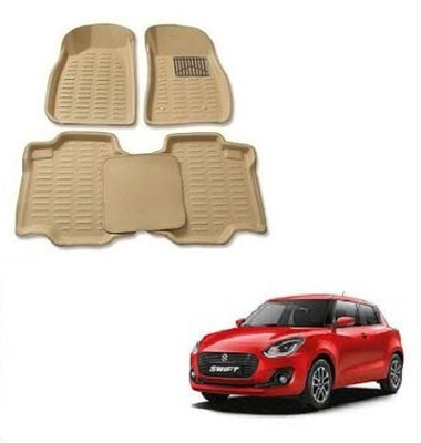 SLSHILPA Plastic 3D Mat For  Maruti Suzuki Swift(Beige)