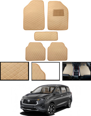 MSNP Leatherite Standard Mat For  Toyota Universal For Car(Beige)