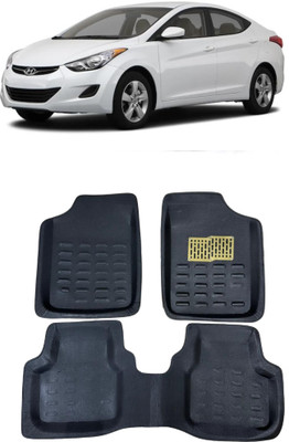arneja trading company Polyutherine 3D Mat For  Hyundai Elantra Fluidic(Black)