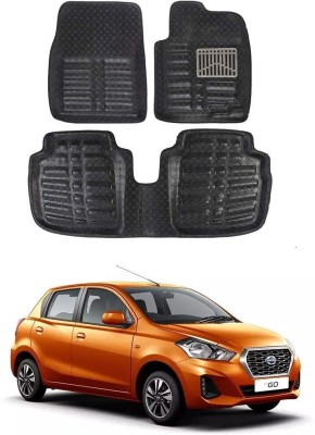 arneja trading company Polyutherine 3D Mat For  Datsun Go(Black)