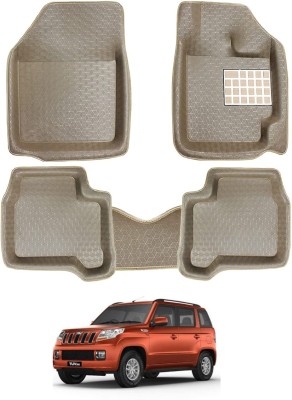 MOCKHE EVA, Plastic Standard Mat For  Mahindra TUV-300(Beige)