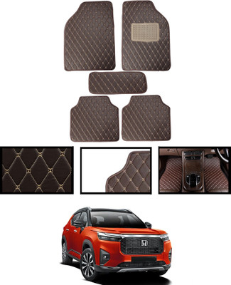 MSNP Leatherite Standard Mat For  Honda Elevate(Brown)