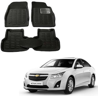 SLSHILPA Plastic 3D Mat For  Chevrolet Cruze(Black)