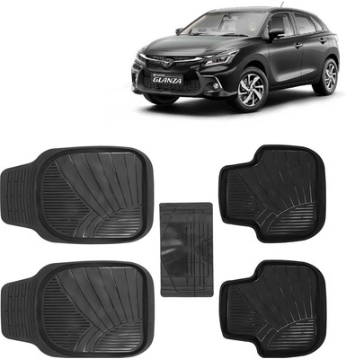 Kingsway PVC Tray Mat For  Toyota Glanza(Black)