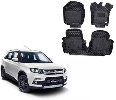 Autorepute Leather 7D Mat For  Maruti Suzuki Vitara Brezza(Black)
