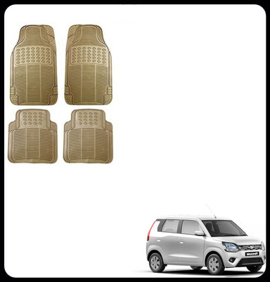 SEMAPHORE PVC, Rubber Standard Mat For  Maruti WagonR(Beige)